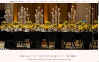 Elevate Décor of North Potomac website