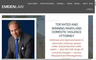 Emden Law of North Potomac website