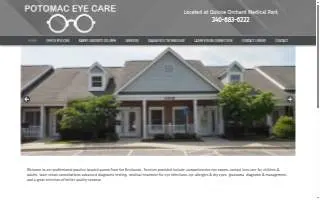 Potomac Eye Care/ Barry Lebowitz Optometrist of North Potomac website