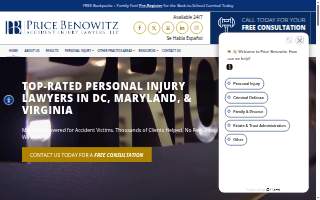 Price Benowitz Accident Injury Lawyers, LLP of North Potomac