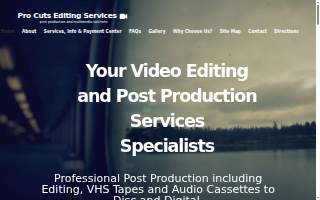 Pro Cuts Editing Services of Odenton