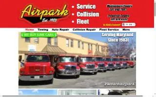 Airpark Towing of Gaithersburg website