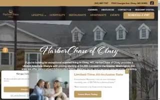 HarborChase of Olney website