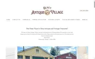 Olney Antique Village, LLC website