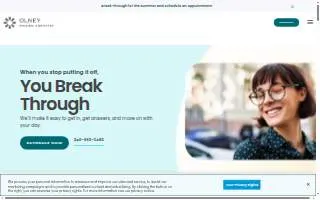 Olney Modern Dentistry website