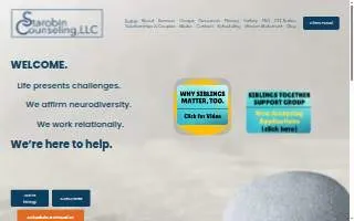 Starobin Counseling website