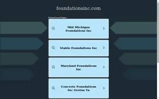 '58 Foundations & Waterproofing of Owings Mills website