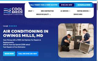 Cool Breeze Heating & Air Conditioning of Owings Mills