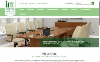 Interior Resource Group Inc website