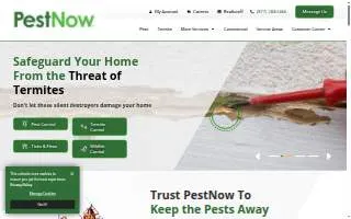 PestNow of Owings Mills website
