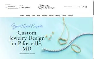Pikesville Jewelry Designs website