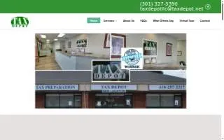Tax Depot, LLC website