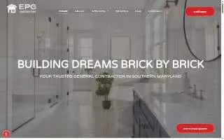 Epg Construction LLC website