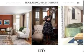 Holland Custom Designs of Oxon Hill website