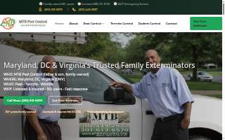 MTB Pest Control of Oxon Hill