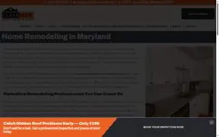 Clearview Home Remodeling website