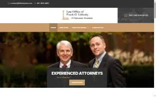 Frank Lidinsky Law Office of Parkville website