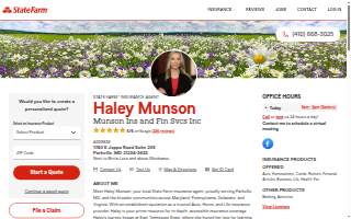 Haley Munson - State Farm Insurance Agent