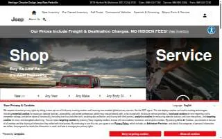 Heritage Chrysler Dodge Jeep RAM Parkville website
