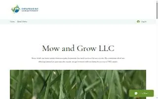 Mow and Grow LLC website