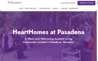 HeartHomes At Pasadena website