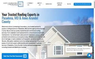Kohn Contracting Corporation website