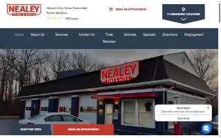 Nealey Tire & Auto Service of Pasadena website