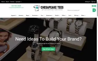Chesapeake Tees website