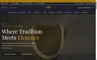 Everest Jewelers website