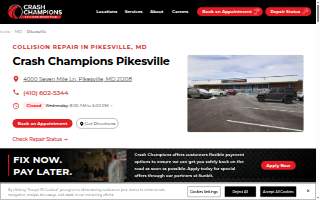 Crash Champions Collision Repair Pikesville