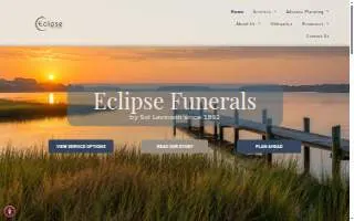 Eclipse Funerals website