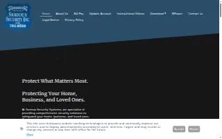 Serious Security Systems Inc of Pikesville website