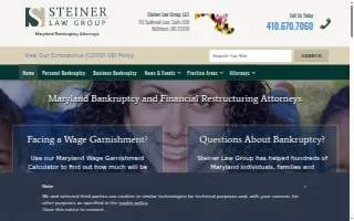 Steiner Law Group, LLC of Pikesville website