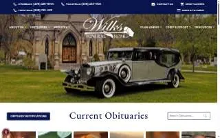 Wilks Home Team website