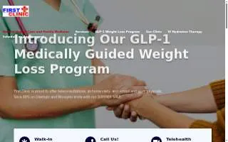 First Clinic, LLC of Potomac website