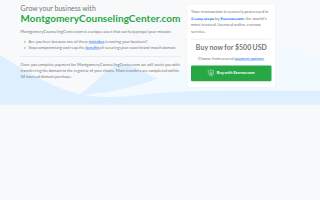 Montgomery County Counseling Center