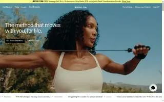 Pvolve Potomac website