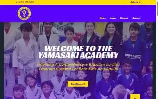 Yamasaki Potomac Brazilian Jiu Jitsu website