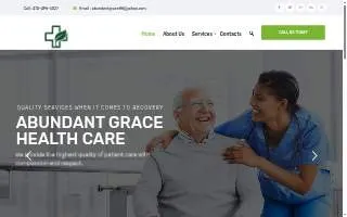 Abundant Grace Health care Inc website