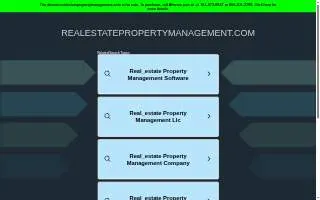 Real Property Management Renowned of Randallstown website