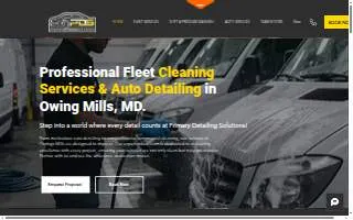 Primary Detailing Solutions of Owings Mills website
