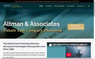 Altman & Associates website