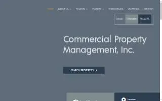 Commercial Property Management, Inc. website