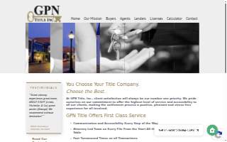 GPN Title, Inc. of Rockville