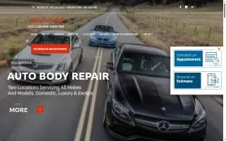 International Collision Center of Rockville website
