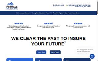 Pinnacle Title and Escrow, Inc.