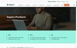 SEGURA Consulting LLC website