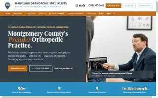 The Centers for Advanced Orthopaedics- The Orthopaedic Center website