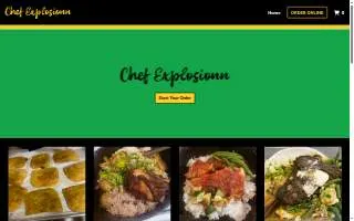 Chef Explosionn website