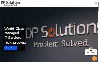 DP Solutions of Rosedale website